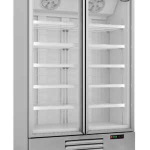 TIEFKÜHLSCHRANK 2 GLASTÜREN JDE-1000F