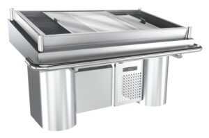 gekühlte Fischtheke für Gastronomie und Gewerbe