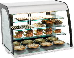 Einbau Neutral Vitrine 140 l offen für Gastronomie und Gewerbe