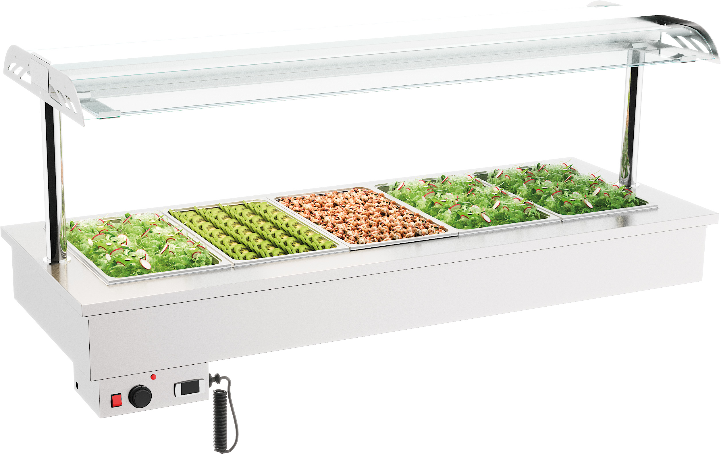 Einbau Bain-Marie 5/1 für Gastronomie und Gewerbe