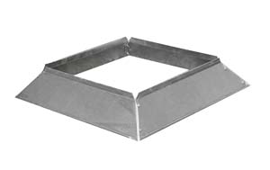 Sturmkragen 350 x 350 mm für Gastronomie und Gewerbe
