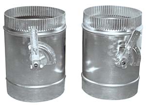 Aluminiumventil Ø 350 mm für Gastronomie und Gewerbe