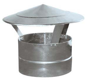 Regenkappe Ø 250 mm für Gastronomie und Gewerbe