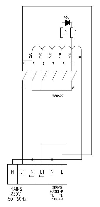Geschwindigkeitsregler 1 Phase 9 A | 230 V