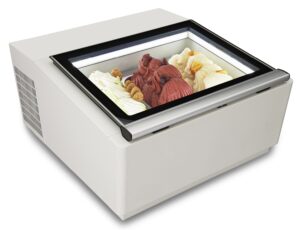 Tischmodell Speiseisvitrine für Gastronomie und Gewerbe