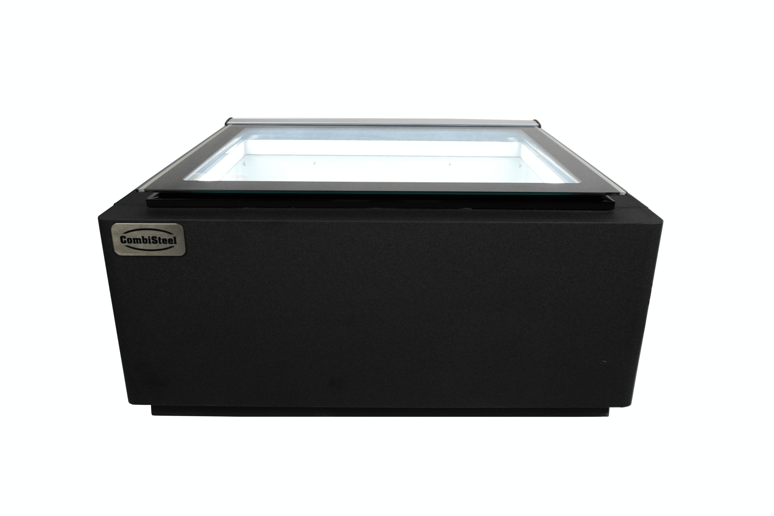 Speiseisvitrine Schwarz für Eispräsentation