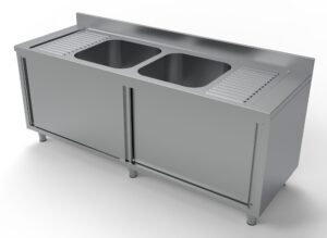 edelstahl spültisch für Gastronomie und Gewerbe