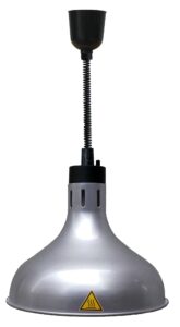 CS Wärmelampe CH-03 Silber für Gastronomie und Gewerbe