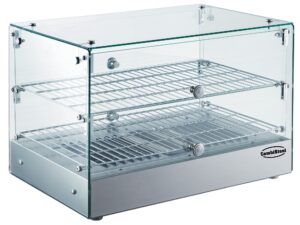 Wärmevitrine 50L für Gastronomie und Gewerbe