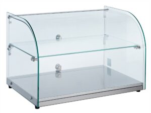 Neutral Vitrine 45L für Gastronomie und Gewerbe