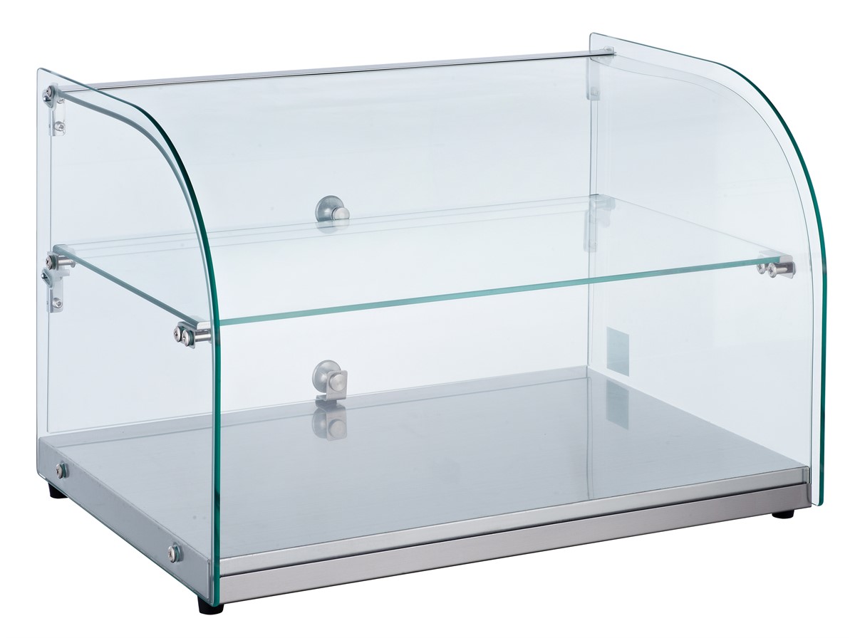 Neutral Vitrine 45L für Gastronomie und Gewerbe