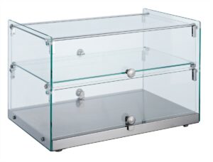 Neutral Vitrine 50 l für Gastronomie und Gewerbe