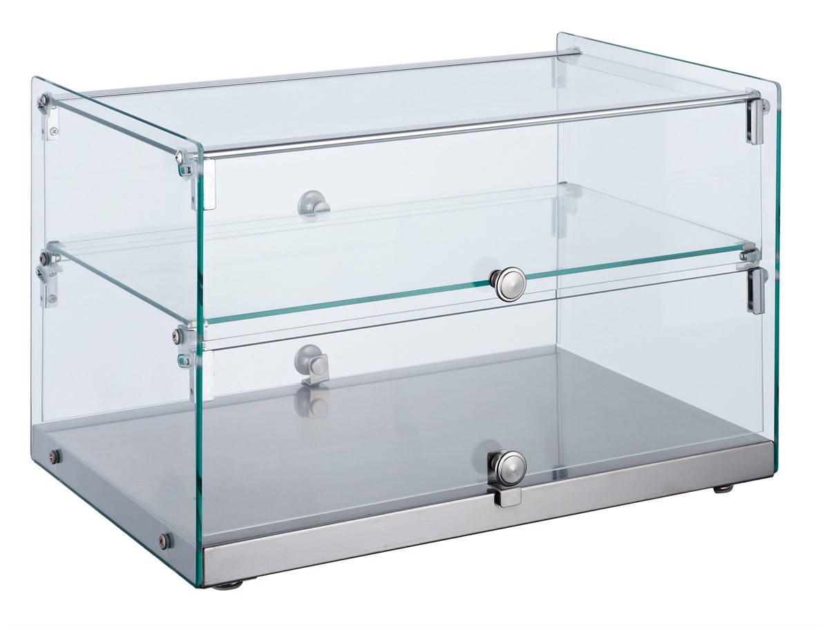 Neutral Vitrine 50 l für Gastronomie und Gewerbe