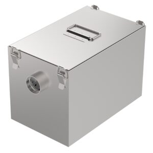 Fettabscheider Edelstahl 140L für Gastronomie und Gewerbe