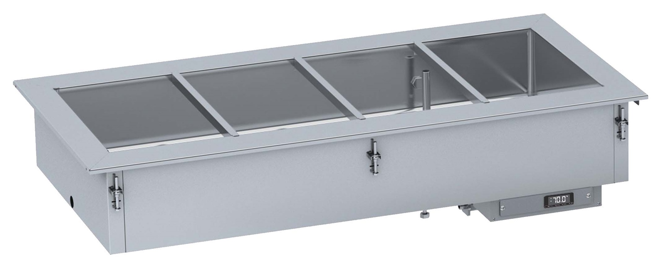 Einbau Bain-Marie 2/1 für Gastronomie und Gewerbe