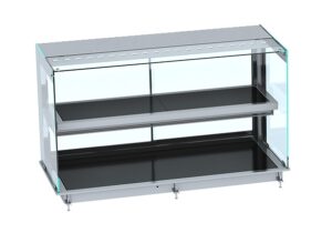 Einbauwärmevitrine Keramik für Gastronomie und Gewerbe