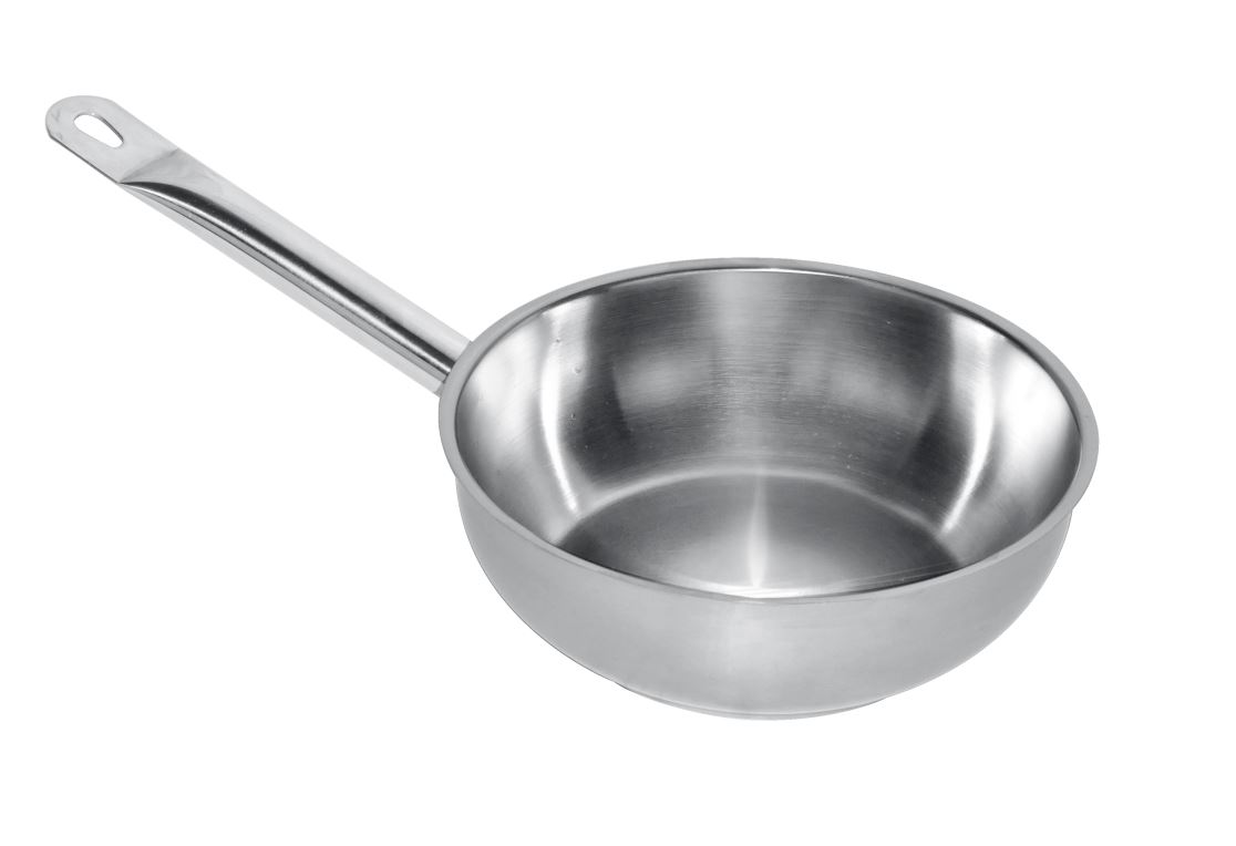 konische Sauteuse Edelstahl für Gastronomie und Gewerbe