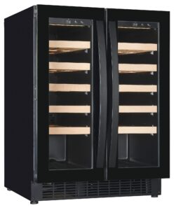 Weinkühlschrank 100L Dual Zone für Gastronomie und Verkauf