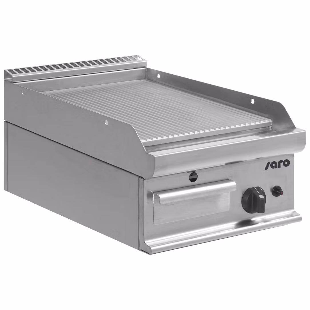 SARO Gas-Griddleplatte Tisch E7/KTG1BBR