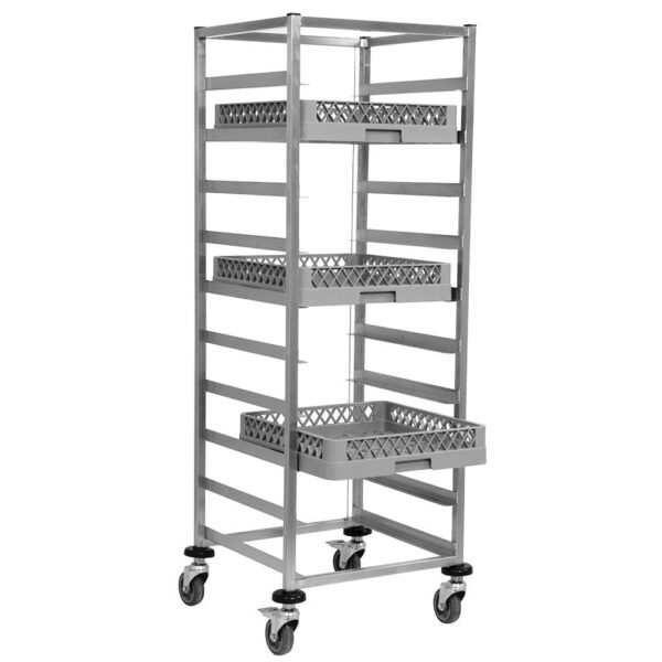 SARO Korbtrolley Regalwagen für Tabletts & Körbe KT500