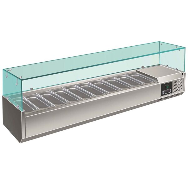 SARO Aufsatzkühlvitrine Modell EVRX 2000/380