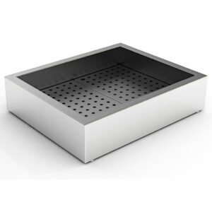 GEMAHLENES EIS BEHÄLTER AUFBAU 2/1 GN