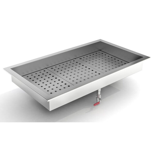 GEMAHLENES EIS BEHÄLTER EINBAU 3/1GN