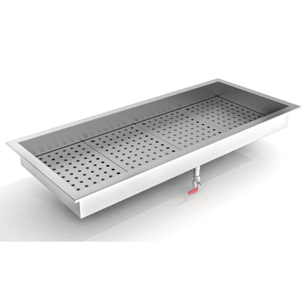 GEMAHLENES EIS BEHÄLTER EINBAU 4/1 GN