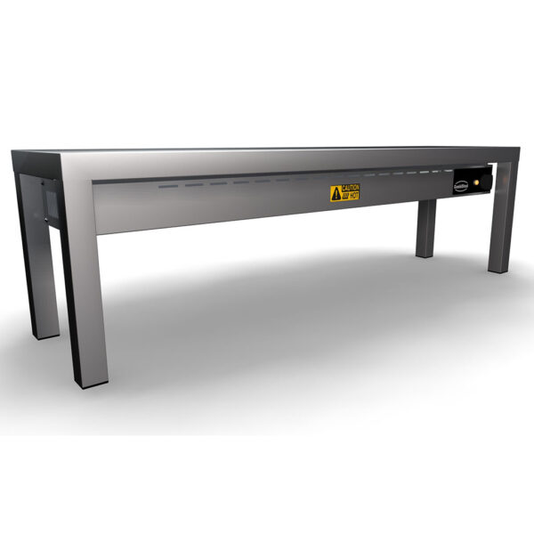 AUFSATZBORD KERAMISCH BEHEIZT 1 STUFIG 1200 3 HEATERS OF 250W
