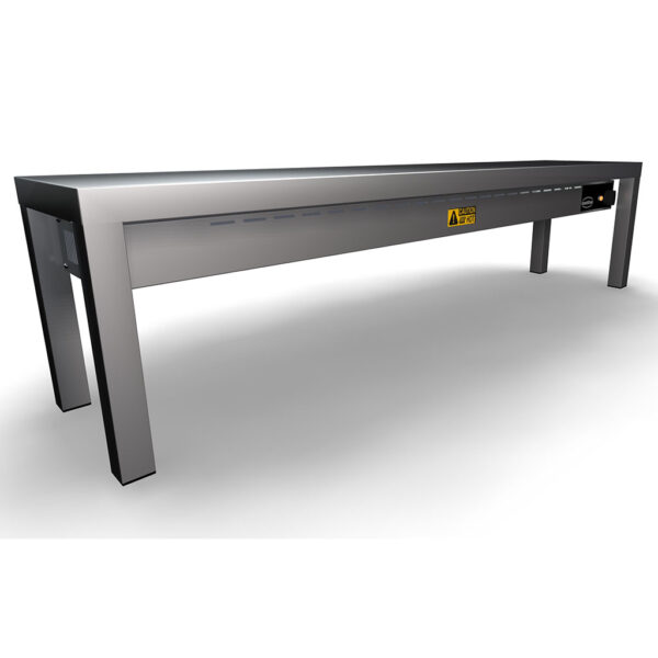 AUFSATZBORD KERAMISCH BEHEIZT 1 STUFIG 1400 4 HEATERS OF 250W