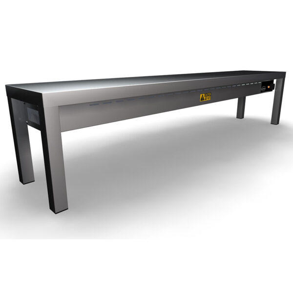 AUFSATZBORD KERAMISCH BEHEIZT 1 STUFIG 1600 4 HEATERS OF 250W