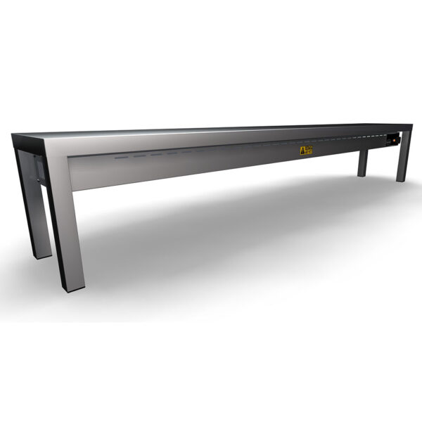 AUFSATZBORD KERAMISCH BEHEIZT 1 STUFIG 2000 6 HEATERS OF 250W