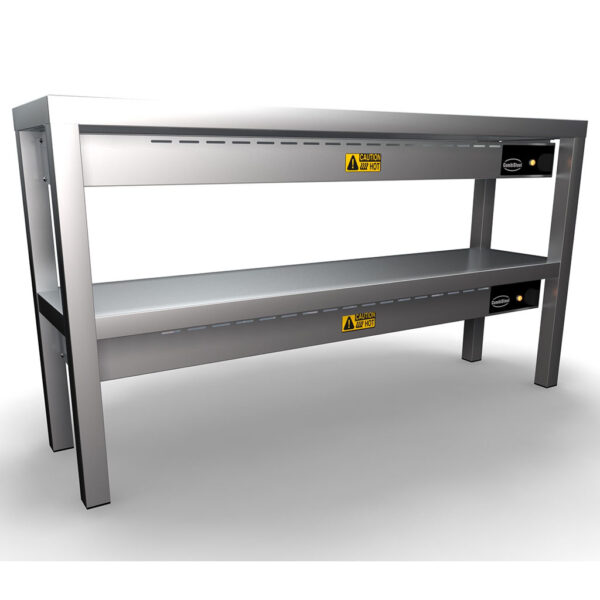 AUFSATZBORD KERAMISCH BEHEIZT 2 STUFIG 1200 6 HEATERS OF 250W