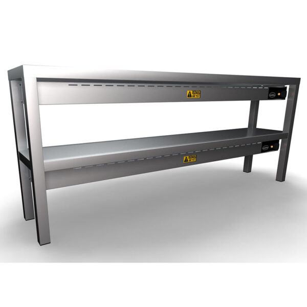 AUFSATZBORD KERAMISCH BEHEIZT 2 STUFIG 1600 8 HEATERS OF 250W