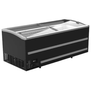 SUPERMARKT TIEFKÜHLTRUHE SCHWARZ 2500