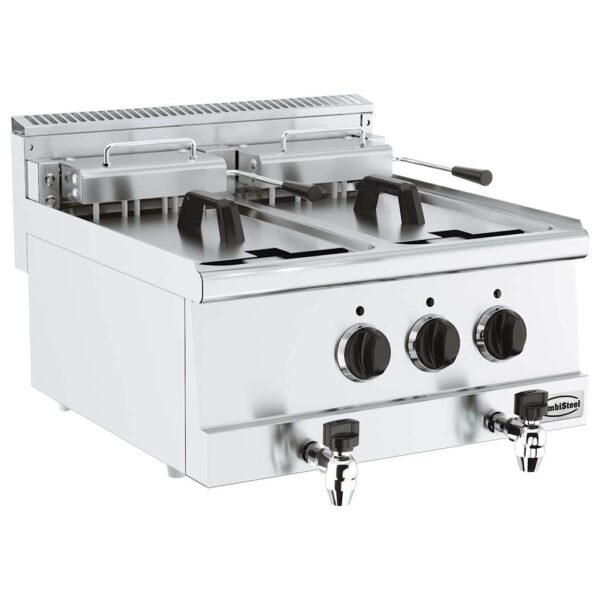 BASE 600 EL. FRITTEUSEN 2X10L