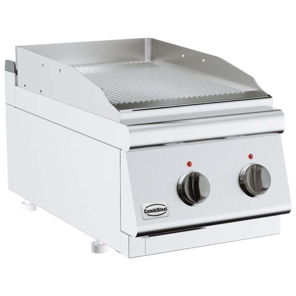 BASE 700 EL. GRILLPLATTE GERILLT