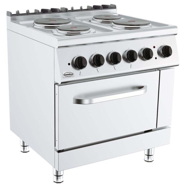 BASE 700 ELEKTROHERD 4 PLATTEN MIT EL. BACKOFEN