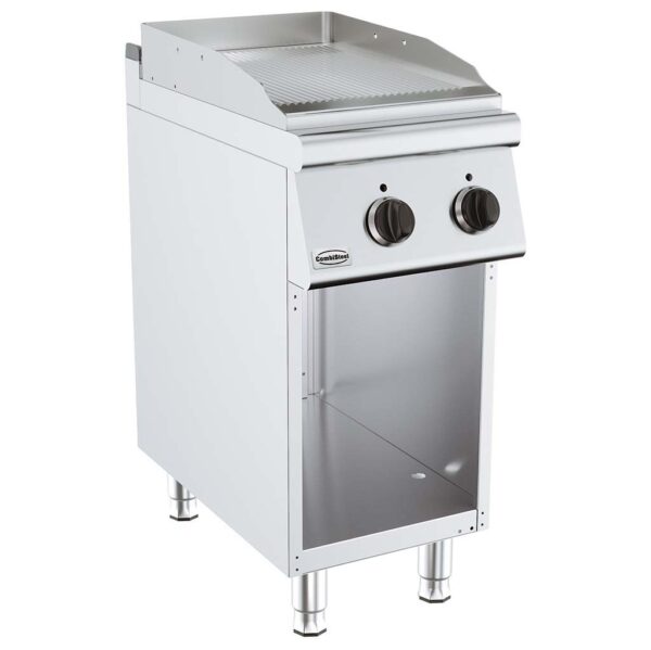 BASE 700 EL. GRILLPLATTE GERILLT