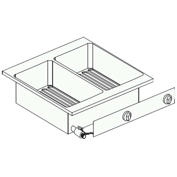ELEKTROFRITTEUSEN 2X10 L