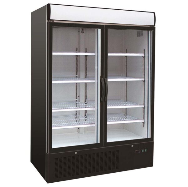 KÜHLSCHRANK 2 GLASTÜREN – Bild 2