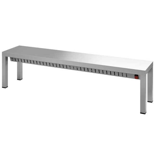 AUFSATZBORD HALOGEN BEHEIZT 1 STUFIG 2000