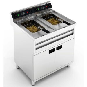 ELEKTRO FRITTEUSE 2X12L 2X6KW