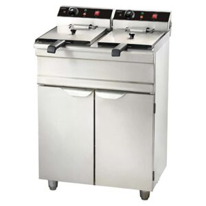 ELEKTRO FRITTEUSE 2X9L