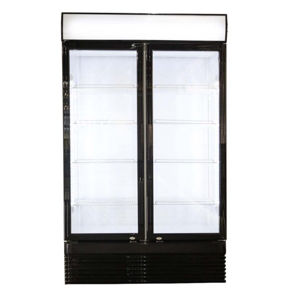 KÜHLSCHRANK 2 GLASTÜREN BEZ-780 GD – Bild 2