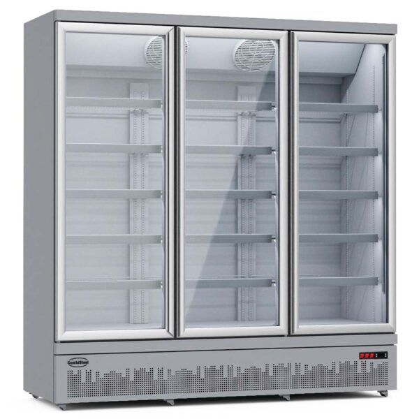 KÜHLSCHRANK 3 GLASTÜREN JDE-1530R