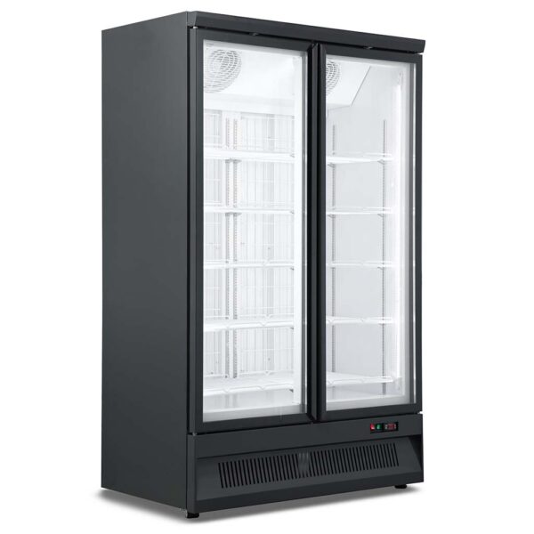 KÜHLSCHRANK 2 GLASTÜREN SVO-1000R