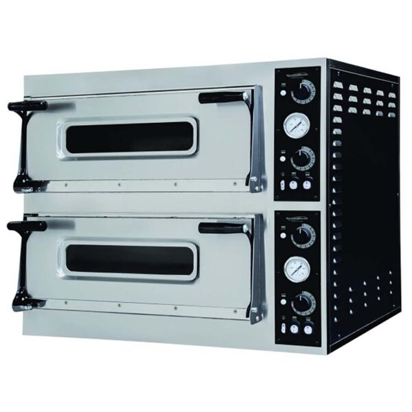 PIZZAÖFEN BRATPLATTEN DOPPELT 2 x 4