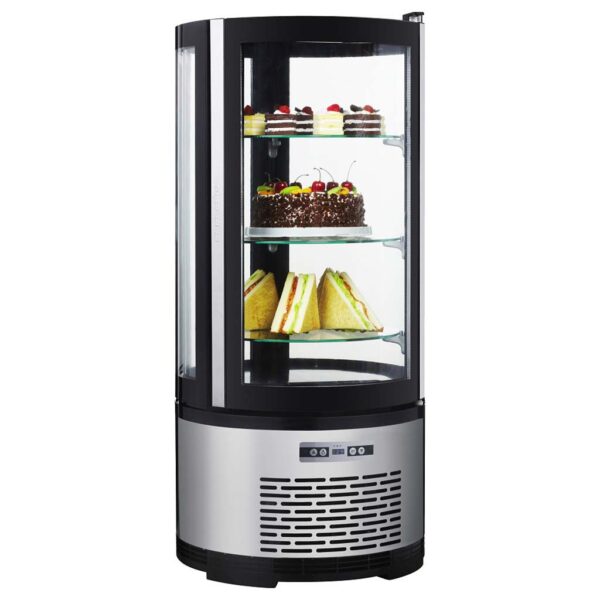 ROTIERENDE KÜHLVITRINE 72L