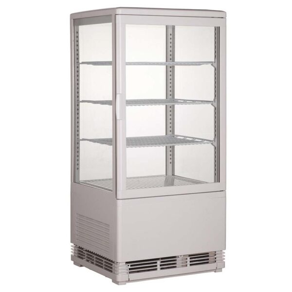 KÜHLVITRINE 68L WEISS